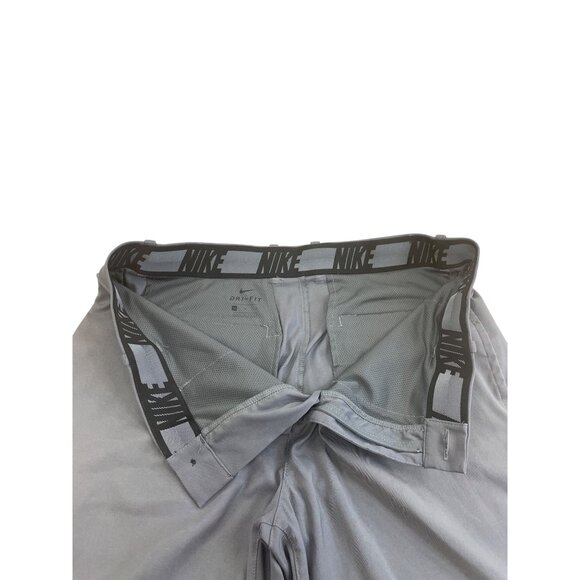 Nike Dri-FIT Mens Gray Golf Casual Shorts Size 34 SKU 8452 - Picture 6 of 14